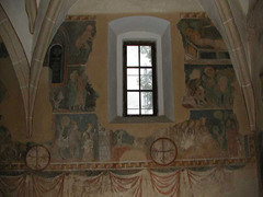kostel sv.Kříž - malby